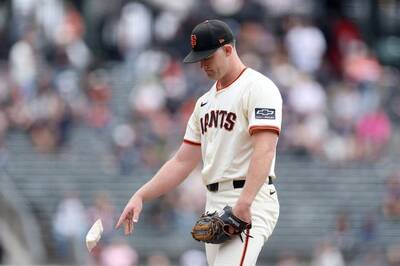 MLB》26歲新人右投塞莫爾1.1局被打爆 巨人無緣橫掃響尾蛇