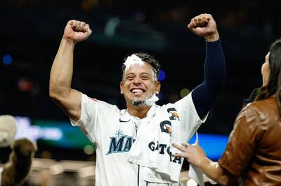 MLB》雷瓦斯13局再見轟 水手5連勝、與美西龍頭太空人僅1場勝差 MLB》雷瓦斯13局再見轟 水手5連勝、與美西龍頭太空人僅1場勝差