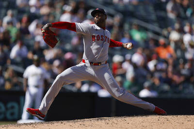 MLB》中斷連50打席未被敲安紀錄 紅襪終結者查普曼挨再見安吞敗