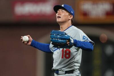 MLB》山本由伸7局10K好投問天！道奇延長10局遭巨人再見滿貫砲落敗