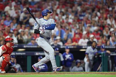 MLB季後賽》大谷翔平敲安有打點、史奈爾6局9K無失分宰制 道奇2連勝聽牌