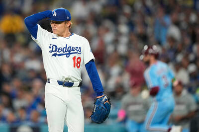 MLB季後賽》山本由伸失3分遭KO、遭史瓦伯開轟 道奇教頭嘆：當球數落後...