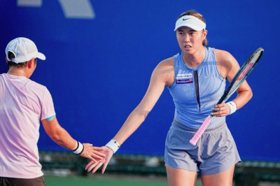 網球》詹皓晴敗給女雙球后勁敵 第3度武漢8強止步 