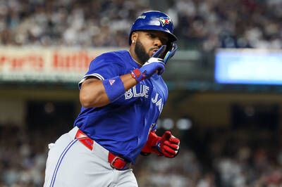 MLB季後賽》成「洋基殺手」的藍鳥小葛雷諾 家人竟遭球迷丟東西攻擊