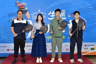 羽球》從受助到助人 生麗創辦人以愛傳愛 「羽你同行」首次登場台中