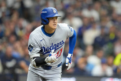 國聯冠軍賽》大谷翔平3BB、佐佐木朗希開劇場 道奇G1險勝釀酒人