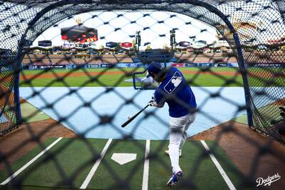 國聯冠軍賽》力拚擺脫低潮！大谷翔平罕見室外打擊練習敲怪力轟（影音）