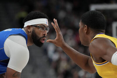 NBA熱身賽》真慘!湖人末節只拿8分 AD繳18分助隊打趴老東家 NBA熱身賽》真慘!湖人末節只拿8分 AD繳18分助隊打趴老東家