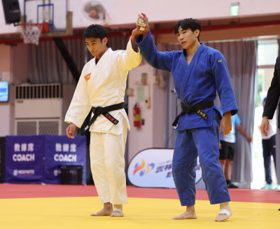 全運會柔道》楊勇緯力退陪練員邱韋傑摘金 比起4連霸有更開心的事