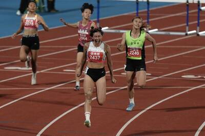 全運會田徑》可惜超風速！「跨欄甜心」張博雅飆12秒94完成2連霸