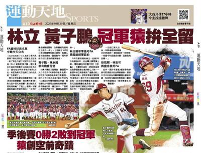 林立 黃子鵬 冠軍猿拚全留