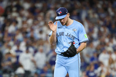 世界大賽》藍鳥耶薩維奇前6局對道奇狂飆11K！ 締造史上最狂紀錄