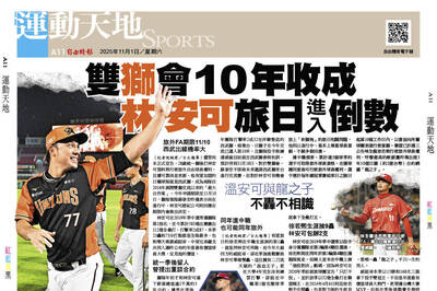 雙獅會10年收成 林安可旅日進入倒數