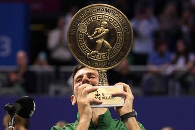 網球》喬科維奇大逆轉奪101冠！超越費爸成硬地之王