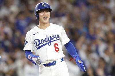 MLB》沒有打擊機會...季後賽都在坐板凳 道奇南韓新星坦言懊悔