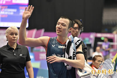 P:1:熊本大師賽》「羽球王子」王子維拍落丹麥傑姆克 勇闖男單4強