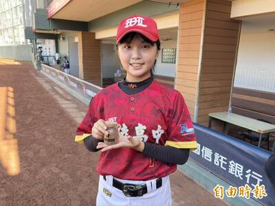 黑豹旗》武陵高中唯一女球員楊芷寓 未來希望當記錄員