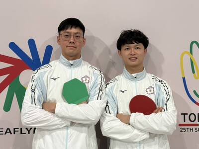 聽奧桌球》台灣男雙再收2銅 單日4獎牌創佳績