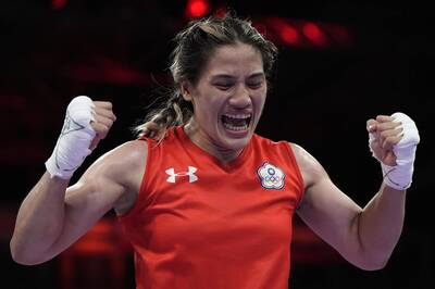 拳擊年終賽》台灣第2人!陳念琴力壓英格蘭選手 奪女子65公斤級金牌 吳詩儀