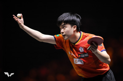 WTT挑戰賽》直落三輕取雙打世界冠軍篠塚大登 林昀儒8強決戰法國眼鏡哥