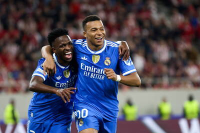 歐冠足球》姆巴佩太神！單場進4球 追平C羅10年前神紀錄