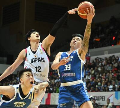 世界盃資格賽》可惜！盧峻翔繳19分 台灣隊7分差惜敗日本