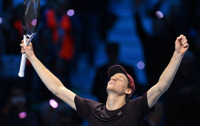 P:0:網球》辛納人氣超旺！ATP「最受球迷歡迎獎」3連霸