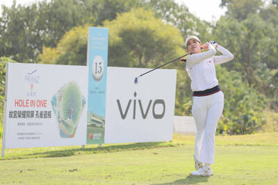 高球》台哥大公開賽第2輪 台將陳敏柔並列第2明有望爭冠