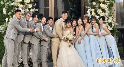 王齊麟浪漫婚禮感動交換誓詞！十元落淚告白：謝謝你總能找到我