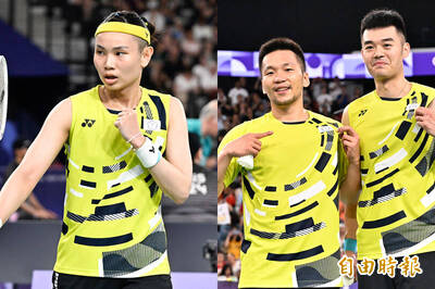 P:2:羽球》戴資穎、麟洋配影響！台灣羽球運動人口成長比例居球類運動之冠