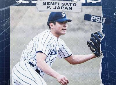 棒球》159KM大物跳過日職選秀！ 佐藤幻瑛轉學PSU備戰大聯盟選秀