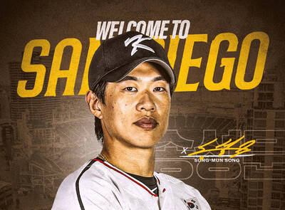 MLB》看好宋成文能展現多功能性 教士新主帥舉二連霸的道奇為例