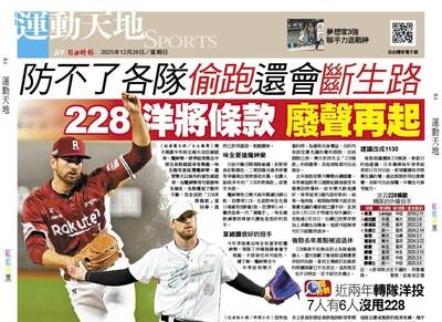 防不了各隊偷跑還會斷生路 228 洋將條款 廢聲再起