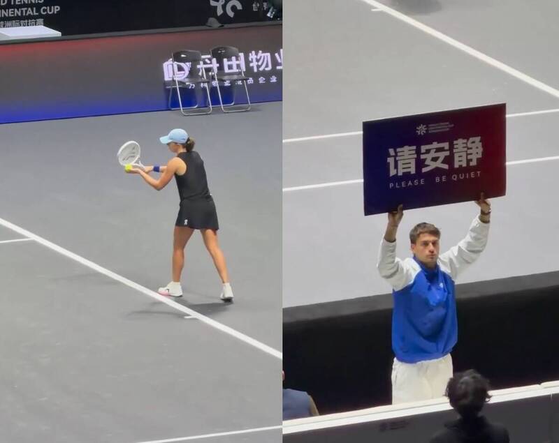 有備而來！中國球迷干擾波蘭女名將 教練團秒舉「安靜」中文牌