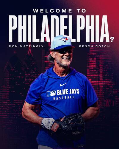 MLB》兒子是GM！前洋基隊長、名教頭馬丁利加入費城人教練團