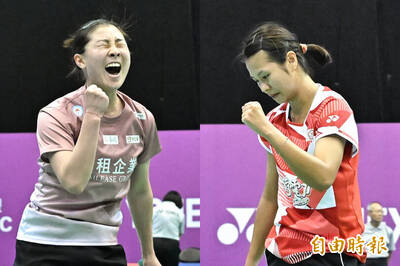 大馬賽》台灣兩大女單對決！林湘緹35分鐘拍落邱品蒨闖16強