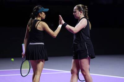 網球》謝淑薇攜手O妹收拾烏克蘭雙胞胎姐妹 新賽季首戰勇闖冠軍戰