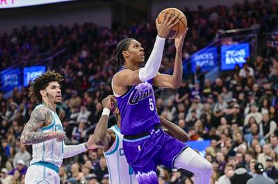 NBA》黃蜂狂勝爵士55分創本季最大勝分差！C.威廉斯寫史上最慘紀錄...