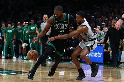 NBA》整場只罰4球遭馬刺逆轉！綠衫軍布朗狂噴：罰我啊、受夠這坨屎