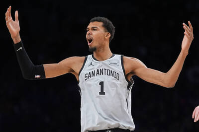 NBA》馬刺浪費19分領先遭灰狼逆轉！溫班亞馬29分白忙一場