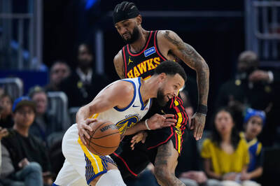 NBA》兩老真苦！柯瑞飆31分、巴特勒30分 勇士還是輸給老鷹