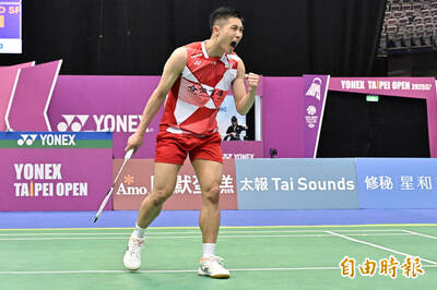 羽球》超車中國名將！ 台灣一哥周天成登上世界第5