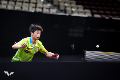 杜哈球星挑戰賽》直落三橫掃德國名將杜達 郭冠宏16強對決中國新星黃友政