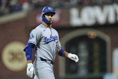 MLB》上季5億加盟道奇打超爛！美聯弱旅對前明星外野康佛托感興趣