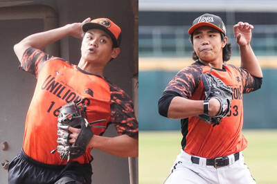 中職》運科分析協助！兩「小獅」張宥謙、林易霆持續強化