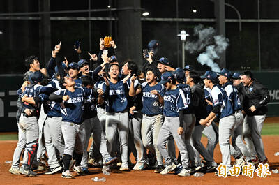 UBL》好棒！扳倒強敵國體大  北市大勇奪隊史第5冠