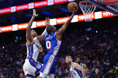 NBA》七六人雙星聯手狂飆77分 馬克西準絕殺逆轉國王（影音）