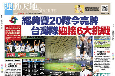 經典賽20隊今亮牌 台灣隊迎接6大挑戰