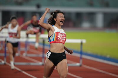亞洲室內田徑賽》「跨欄甜心」張博雅再破全國紀錄 拿下60M跨欄金牌