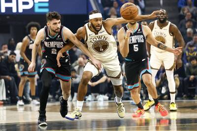 沒有柯瑞的勇士上演逆轉退灰熊 今日NBA戰績